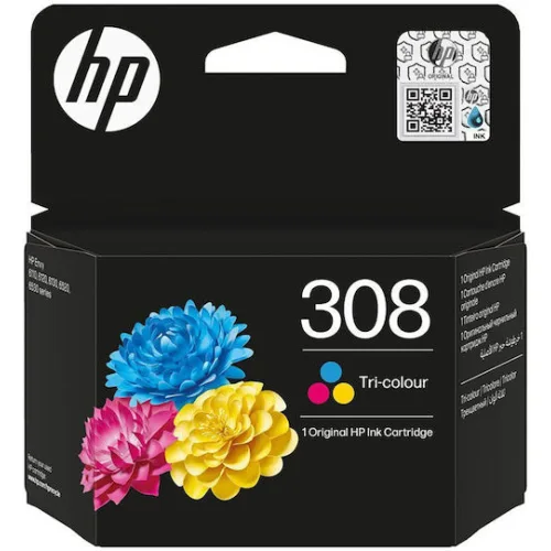 HP Μελάνι Inkjet No.308 Tri-Color (7FP20UE) (HP7FP20UE)