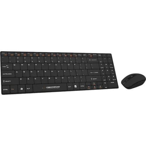 Esperanza Keyboard + Mouse Wireless 2.4ghz Ek122k (EK122K) (ESPEK122K)
