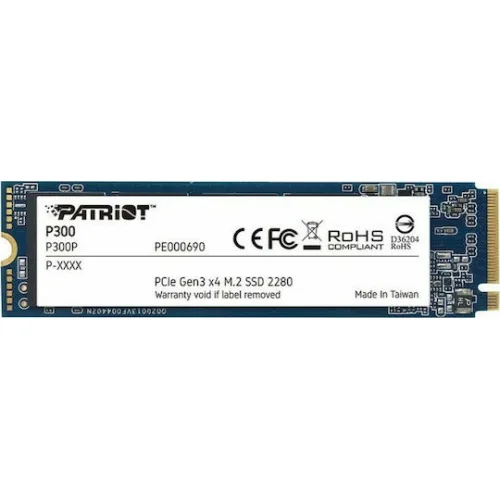 Patriot P300 SSD 512GB M.2 NVMe PCI Express 3.0 (P300P512GM28) (PATRP300P512GM28)