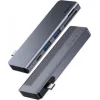 Baseus Harmonica Hub 3 Θυρών USB 3.0 με σύνδεση USB-C ΓκριΚωδικός: CAHUB-K0G