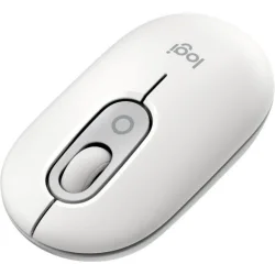 LOGITECH Mouse POP Wireless With Emoji Button White