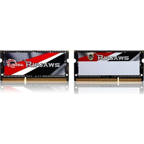 G.Skill Ripjaws DDR3 16GB RAM με 2x8GB Modules και Ταχύτητα 1600 για Laptop (F3-1600C9D-16GRSL)