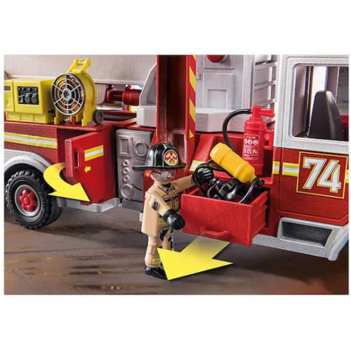 Playmobil City Action Fire Engine with Tower Ladder για 5-10 ετώνΚωδικός: 70935