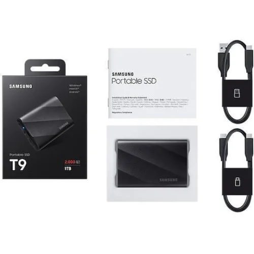 EXT SSD 1TB SAMSUNG T9 BLACK 2.5