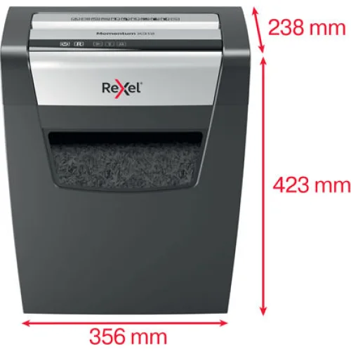 Rexel Momentum X312 Paper Shredder Shreds (2104572EU) (REX2104572EU)