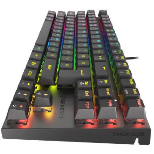 Genesis Gaming Keyboard Thor 303 Tkl Black US  Mechanical RGB, Silent Switch, Hot Swap (NKG-1881) (GNSNKG-1881)