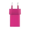 ttec SmartCharger GAN 45W PD Travel Fast Charger+ USB-C - USB-C 3A Cable Neon Pink (2SCG45CNP) (TTEC2SCG45CNP)