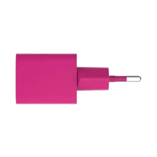 ttec SmartCharger GAN 45W PD Travel Fast Charger+ USB-C - USB-C 3A Cable Neon Pink (2SCG45CNP) (TTEC2SCG45CNP)