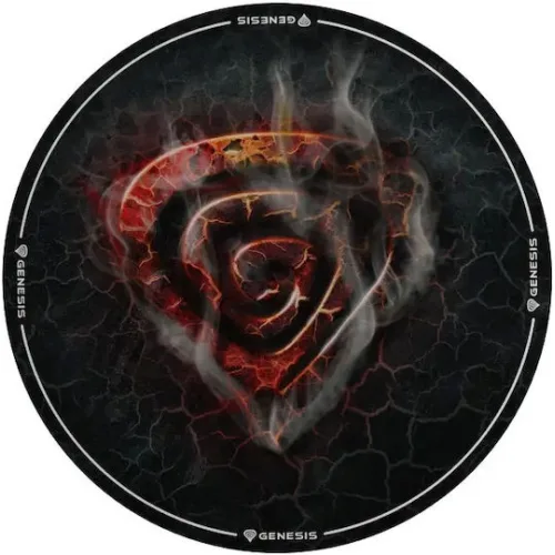 Genesis Gaming Protective Floor Mat Tellur 400 Round Lava 100cm (NDG-2064) (GNSNDG-2064)