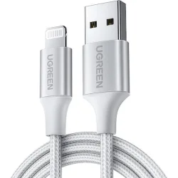 Ugreen US199 USB-A to Lightning Cable Γκρι 2m (60163)