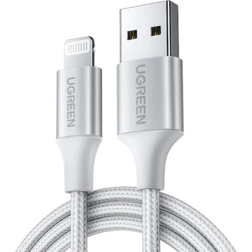 Ugreen US199 USB-A to Lightning Cable Γκρι 2m (60163)