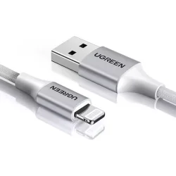 Ugreen US199 USB-A to Lightning Cable Γκρι 2m (60163)