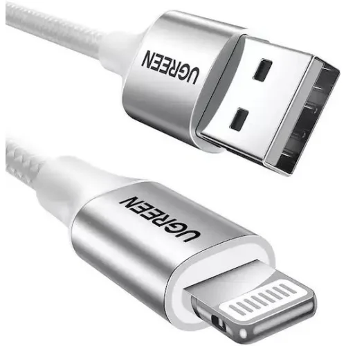 Ugreen US199 USB-A to Lightning Cable Γκρι 2m (60163)