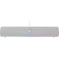 Genesis Gaming Soundbar Helium 312BT, 2.0 Bluetooth, White (NCS-2305) (GNSNCS-2305)