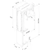 Newstar Βάση Γραφείου Πύργου Υπολογιστή CPU-D100BLACK