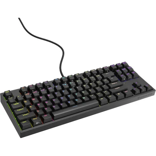 Genesis Gaming Keyboard Thor 404 Tkl US RGB Mechanical Black Kailh Box Brown (NKG-2071) (GNSNKG-2071)