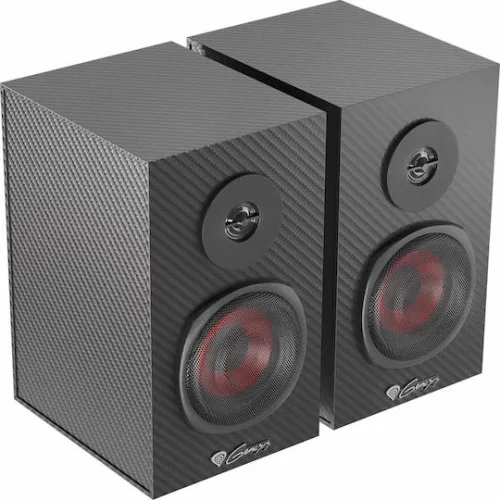 Genesis Gaming Speakers Helium 200, 2.0 Black. Wood (NCS-1305) (GNSNCS-1305)