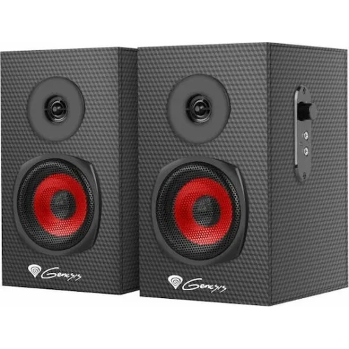 Genesis Gaming Speakers Helium 200, 2.0 Black. Wood (NCS-1305) (GNSNCS-1305)