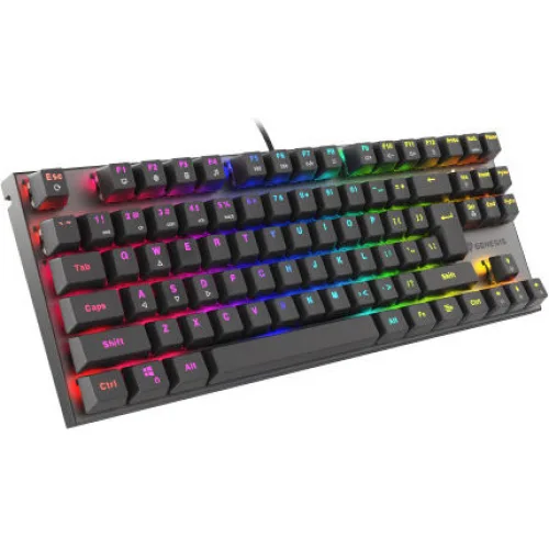 Genesis Gaming Keyboard Thor 303 Tkl Black US  Mechanical RGB, Red Switch, Hot Swap (NKG-1882) (GNSNKG-1882)