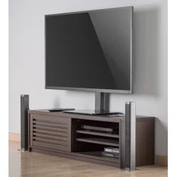 Superior Table Top Tv Stand 60x40 40kg Glass Supstv020