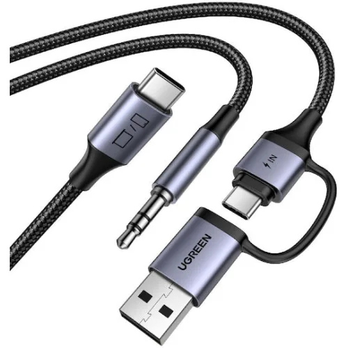 Ugreen Κάρτα ήχου CM772 USB-C σε 3 5 mm + USB-C/A (45009) (UGR45009)