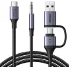 Ugreen Κάρτα ήχου CM772 USB-C σε 3 5 mm + USB-C/A (45009) (UGR45009)