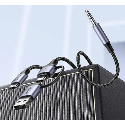 Ugreen Κάρτα ήχου CM772 USB-C σε 3 5 mm + USB-C/A (45009) (UGR45009)