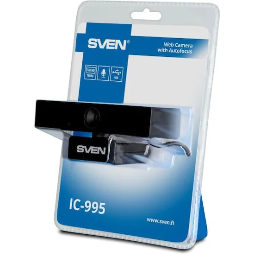 Sven IC-995 Web Camera Full HD 1080p με Autofocus SV-021092