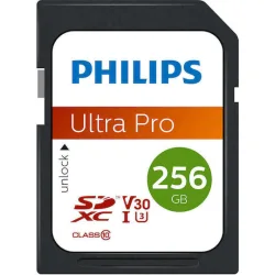 Philips Ultra Pro SDXC 256GB U3 V30 A1 UHS-I