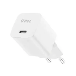 TTEC Φορτιστής Χωρίς Καλώδιο GaN με Θύρα USB-C 45W Power Delivery Λευκός (SmartCharger)