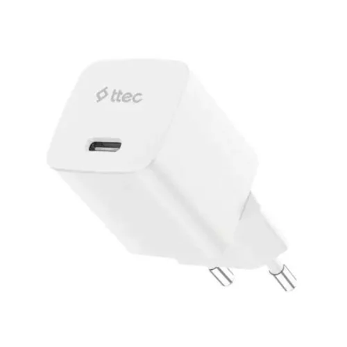 TTEC Φορτιστής Χωρίς Καλώδιο GaN με Θύρα USB-C 45W Power Delivery Λευκός (SmartCharger)