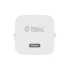 TTEC Φορτιστής Χωρίς Καλώδιο GaN με Θύρα USB-C 45W Power Delivery Λευκός (SmartCharger)