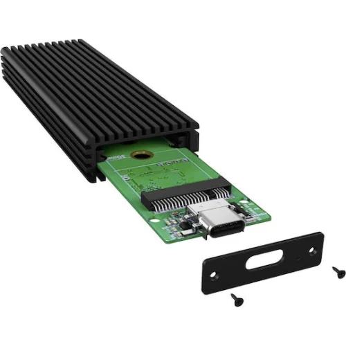 Icy Box Θήκη για Σκληρό Δίσκο M.2 PCI Express NVME με σύνδεση USB 3.1 Type-CΚωδικός: IB-1816M-C31