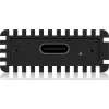 Icy Box Θήκη για Σκληρό Δίσκο M.2 PCI Express NVME με σύνδεση USB 3.1 Type-CΚωδικός: IB-1816M-C31