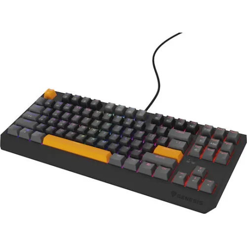 Genesis Gaming Keyboard Thor 230 Tkl Anchor ray Negative US RGB Mechanical Outemu Red (NKG-2082) (GNSNKG-2082)