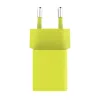 ttec SmartCharger GAN 45W PD Travel Fast Charger+ USB-C - USB-C 3A Cable Neon Yellow (2SCG45CNS) (TTEC2SCG45CNS)