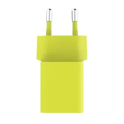 TTEC Φορτιστής GaN με Θύρα USB-C και Καλώδιο USB-C - USB-C 45W Power Delivery Neon Yellow (SmartCharger)