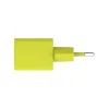 ttec SmartCharger GAN 45W PD Travel Fast Charger+ USB-C - USB-C 3A Cable Neon Yellow (2SCG45CNS) (TTEC2SCG45CNS)