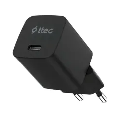 TTEC Φορτιστής Χωρίς Καλώδιο GaN με Θύρα USB-C 45W Power Delivery Μαύρος (SmartCharger)