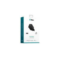 TTEC Φορτιστής Χωρίς Καλώδιο GaN με Θύρα USB-C 45W Power Delivery Μαύρος (SmartCharger)