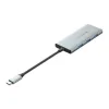 VENTION USB-C to HDMI/USB 3.0x3/SD/TF/PD Docking Station 0.15M Gray Aluminum Alloy Type (TOPHB) (VENTOPHB)