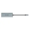 VENTION USB-C to HDMI/USB 3.0x3/SD/TF/PD Docking Station 0.15M Gray Aluminum Alloy Type (TOPHB) (VENTOPHB)