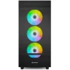 Sharkoon Rebel C50 RGB Gaming Full Tower Κουτί Υπολογιστή με Πλαϊνό Παράθυρο Μαύρο (REBELC50BRGB) (SHRREBELC50BRGB)