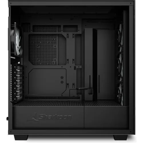 Sharkoon Rebel C50 RGB Gaming Full Tower Κουτί Υπολογιστή με Πλαϊνό Παράθυρο Μαύρο (REBELC50BRGB) (SHRREBELC50BRGB)