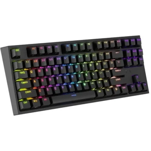 Genesis Gaming Keyboard Thor 404 Tkl US RGB Mechanical Black Gateron Yellow Pro (NKG-2069) (GNSNKG-2069)