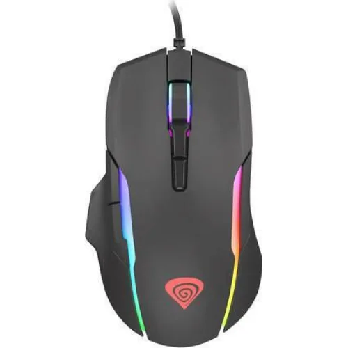Genesis Gaming Mouse Xenon 220 G2 12800DPI RGB, Optical With Software, Black Silent (NMG-1572) (GNSNMG-1572)