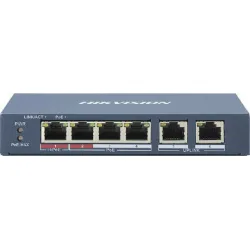 Hikvision 6 Port Unmanaged PoE Switch L2 Series (DS-3E0106P-E/M) (HKVDS-3E0106P-E-M)