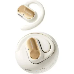 Vention OpenBeat O11 Open Ear Bluetooth Handsfree Ακουστικά με Αντοχή στον Ιδρώτα και Θήκη Φόρτισης Μπεζ