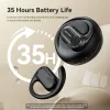 Vention OpenBeat O11 Open Ear Bluetooth Handsfree Ακουστικά με Αντοχή στον Ιδρώτα και Θήκη Φόρτισης Μπεζ