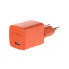 ttec SmartCharger GAN 45W PD Travel Fast Charger+ USB-C - USB-C 3A Cable Neon Orange (2SCG45CNT) (TTEC2SCG45CNT)